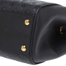 مملوكة مسبقًا Louis Vuitton Black Monogram Empreinte Leather Trocadero Bag