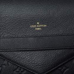 مملوكة مسبقًا Louis Vuitton Black Monogram Empreinte Leather Trocadero Bag