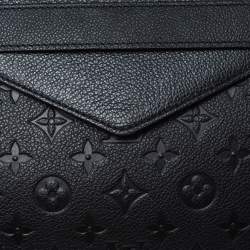 مملوكة مسبقًا Louis Vuitton Black Monogram Empreinte Leather Trocadero Bag