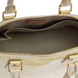 مملوكة مسبقًا Louis Vuitton Vert Impression Monogram Vernis Leather Alma PM Bag