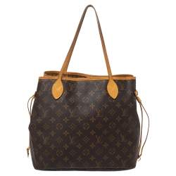 Pre Owned Louis Vuitton Monogram Canvas Neverfull MM Bag