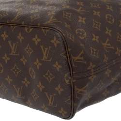 Pre Owned Louis Vuitton Monogram Canvas Neverfull MM Bag
