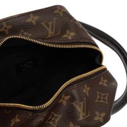 Pre Owned Louis Vuitton Reverse Monogram Canvas Square Bag