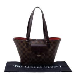 مملوكة مسبقًا حقيبة لوي فيتون مانوسك كانفاس دامييه أيبين PM