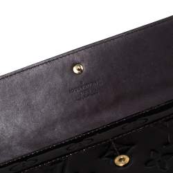 Pre Owned محفظة لوى فيتون "سارا" جلد لامع مونوغرامي عنابي