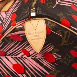 مملوكة مسبقًا Louis Vuitton Monogram Canvas Limited Edition Jungle Dots Speedy 30