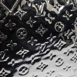 Pre Owned Louis Vuitton Silver Monogram Miroir Limited Edition Alma MM Bag