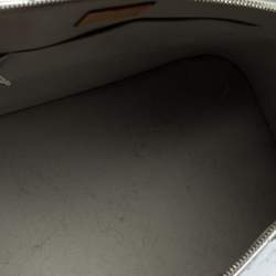 Pre Owned Louis Vuitton Silver Monogram Miroir Limited Edition Alma MM Bag