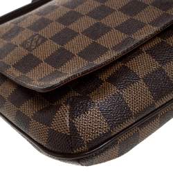 Pre Owned حقيبة لوى فيتون تانغو ميوزيت كانفاس دامييه آيبين