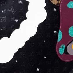 Pre Owned Louis Vuitton Black Monogram Limited Edition Patchwork Conte de Fees Musette Bag