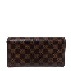 مملوكة مسبقًا Louis Vuitton Damier Ebene Canvas Rosebery Wallet