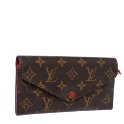 Pre Owned Louis Vuitton Monogram Canvas Josephine Wallet