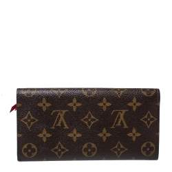 Pre Owned Louis Vuitton Monogram Canvas Josephine Wallet