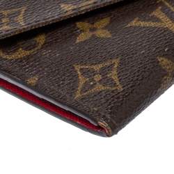 Pre Owned Louis Vuitton Monogram Canvas Josephine Wallet