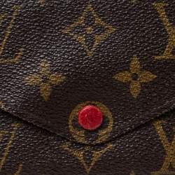 Pre Owned Louis Vuitton Monogram Canvas Josephine Wallet