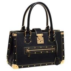 مملوكة مسبقًا Louis Vuitton Black Suhali Leather Le Fabuleux Bag