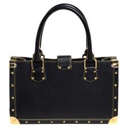 مملوكة مسبقًا Louis Vuitton Black Suhali Leather Le Fabuleux Bag