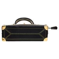 مملوكة مسبقًا Louis Vuitton Black Suhali Leather Le Fabuleux Bag