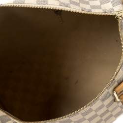 Pre Owned حقيبة لوي فيتون "سبيدي 35" كانفاس دامييه أزرق سماوي