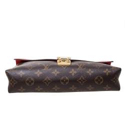 Pre Owned Louis Vuitton Monogram Canvas Pallas Chain Bag