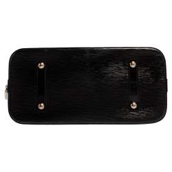 مملوكة مسبقًا حقيبة لوي فيتون "ألما جي إم" جلد إيبي إليكتريك أسود