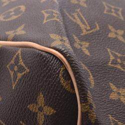 مملوكة مسبقًا Louis Vuitton Brown Monogram Canvas Keepal 60 Bag