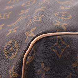 مملوكة مسبقًا Louis Vuitton Brown Monogram Canvas Keepal 60 Bag