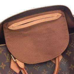 Pre Owned Louis Vuitton Brown Monogram Canvas Speedy 40 Bag