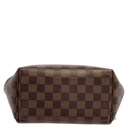 Pre Owned Louis Vuitton Magnolia Damier Ebene Canvas Clapton Backpack