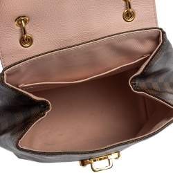 Pre Owned Louis Vuitton Magnolia Damier Ebene Canvas Clapton Backpack