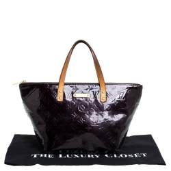 مملوكة مسبقًا حقيبة لوي فيتون بلفو فيرنيه مونوغرامية عنابية صغيرة