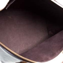 مملوكة مسبقًا حقيبة لوي فيتون بلفو فيرنيه مونوغرامية عنابية صغيرة