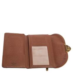 LOUIS VUITTON Eugenie Monogram Canvas Wallet Brown-US