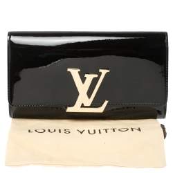 Pre Owned حقيبة كلتش لوي فيتون لويز فيرنيه سوداء