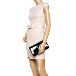 Pre Owned حقيبة كلتش لوي فيتون لويز فيرنيه سوداء