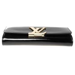 Pre Owned حقيبة كلتش لوي فيتون لويز فيرنيه سوداء