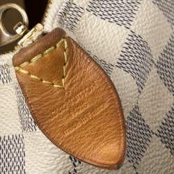 مملوكة مسبقًا حقيبة لوي فيتون توتالي جلد وكانفاس آزور دامييه صغيرة