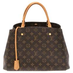 Pre Owned Louis Vuitton Monogram Canvas Montaigne MM Bag 