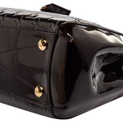 Pre Owned Louis Vuitton Amarante Monogram Vernis Montaigne MM Bag