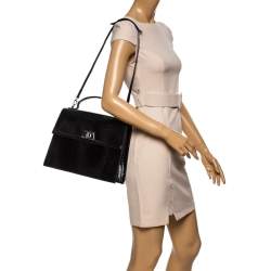 Pre Owned Louis Vuitton Black Electric Epi Leather Sevigne GM Bag