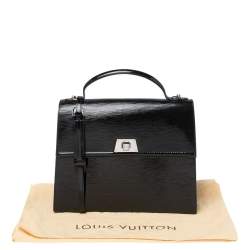 Pre Owned Louis Vuitton Black Electric Epi Leather Sevigne GM Bag