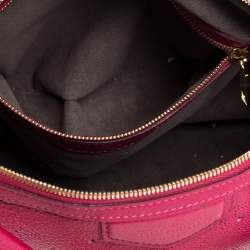 Pre Owned Louis Vuitton Grenat Mahina Leather Galatea PM Bag