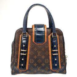 مملوكة مسبقًا Louis Vuitton Limited Edition Monogram Mirage Delft Exotic Bag