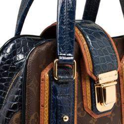 مملوكة مسبقًا Louis Vuitton Limited Edition Monogram Mirage Delft Exotic Bag