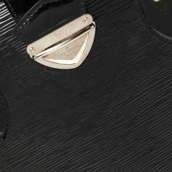 مملوكة مسبقًا حقيبة لوي فيتون "بونت نوف" جلد إيبي أسود اليكتريك 