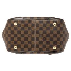Pre Owned Louis Vuitton Damier Ebene Canvas Verona PM Bag