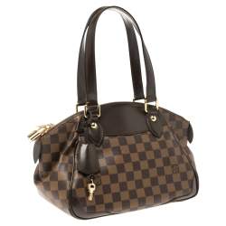 Pre Owned Louis Vuitton Damier Ebene Canvas Verona PM Bag