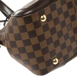 Pre Owned Louis Vuitton Damier Ebene Canvas Verona PM Bag
