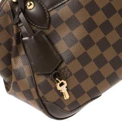 Pre Owned Louis Vuitton Damier Ebene Canvas Verona PM Bag