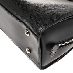 Pre Owned حقيبة لوي فيتون بون نوف جلد أيبي سوداء كبيرة